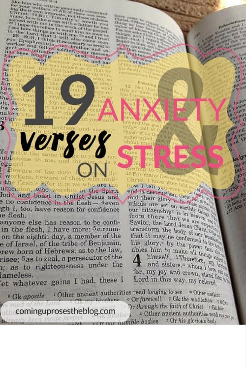 Whenever I get anxious or stressed, my favorite place to turn is the Bible. Popular Philadelphia blogger, Coming Up Roses shares her favorite 19 bible verses for whenever you have anxiety and stress!