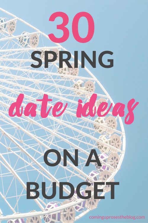 30 Spring Dates on a Budget