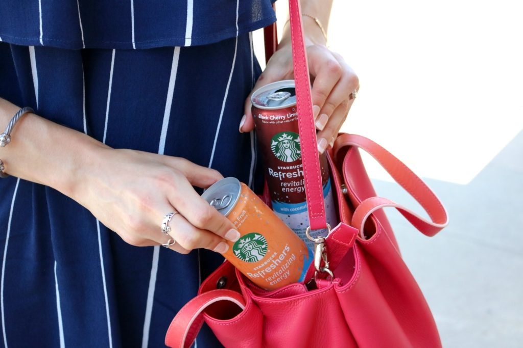 Cool for the Summer - Tips on staying refreshed, with Starbucks Refreshers on Coming Up Roses