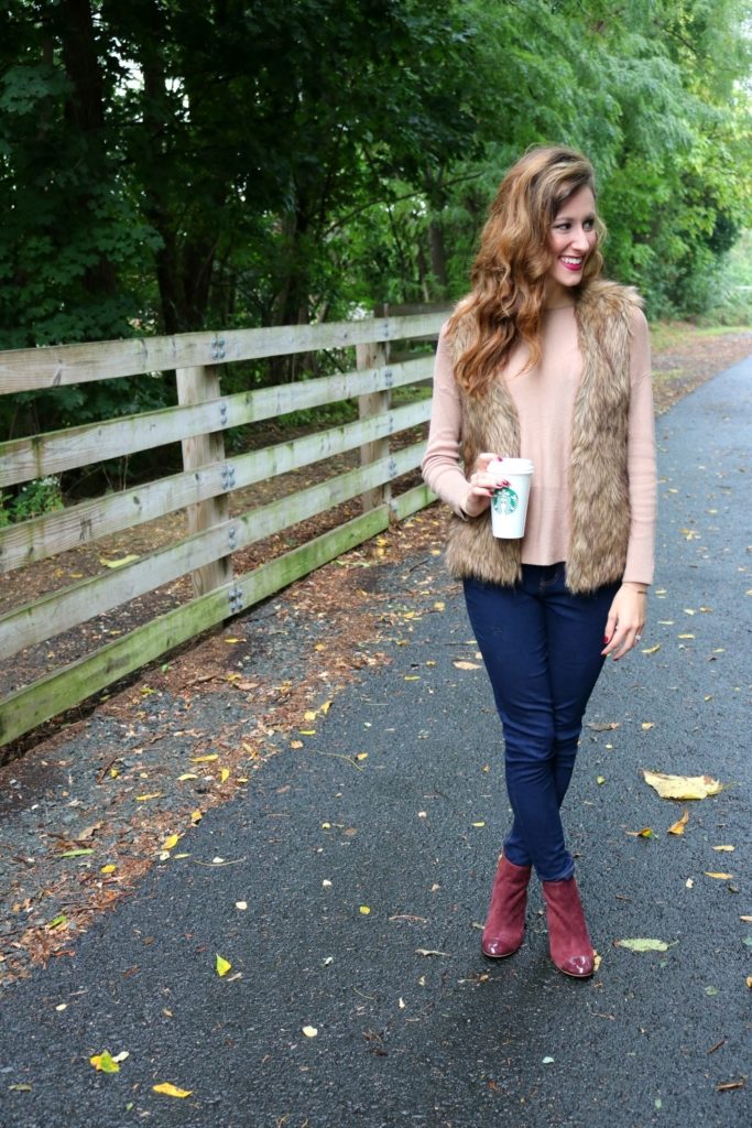 Trend to Try: Burgundy Booties - on Coming Up Roses