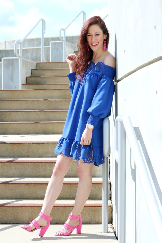 Blue ruffle dress under $20 - 12 Powerful Things to Remind Yourself Today