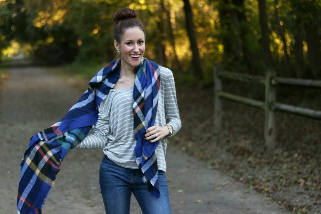 How to Wear a Blanket Scarf 10 Ways How to Wear a Blanket Scarf 10 Ways with popular Philadelphia fashion blogger, Coming Up Roses!
