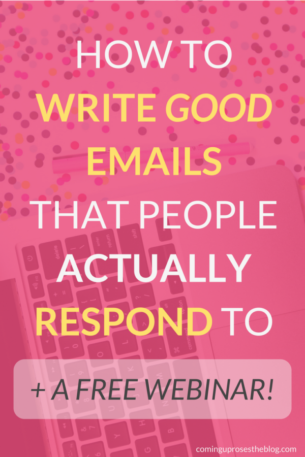 How to Write a Good Email that People Actually Respond to