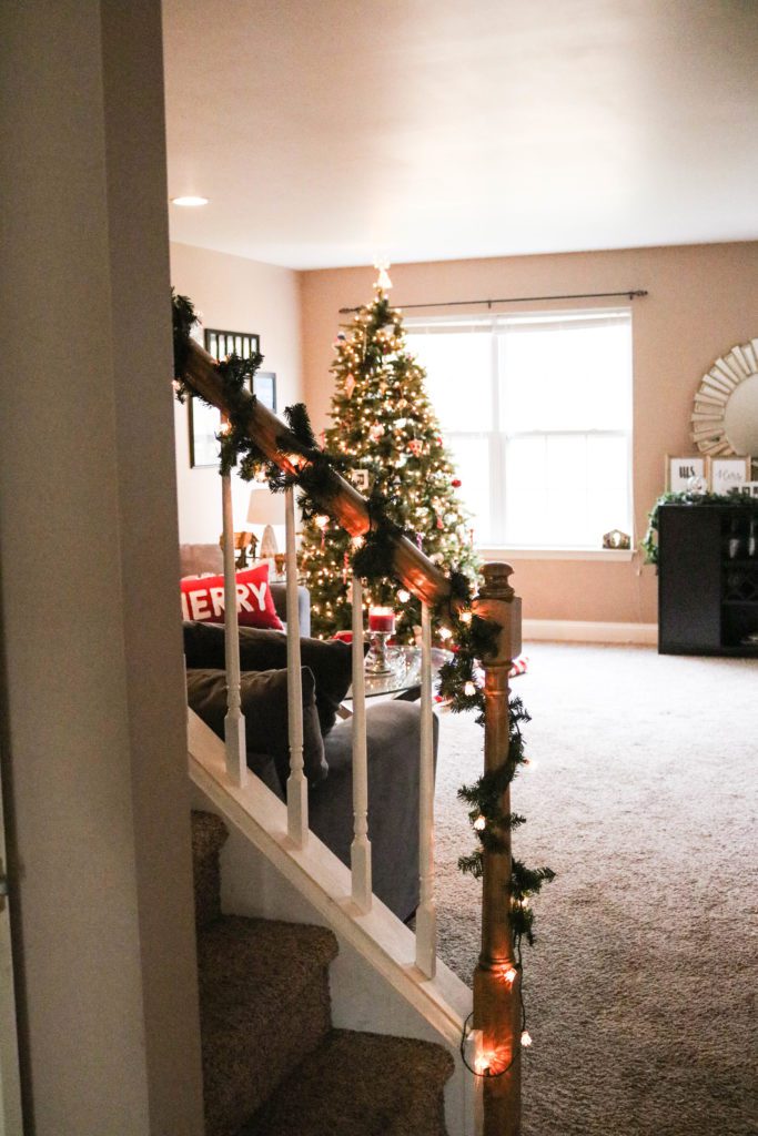 Christmas Home Decor Tour + 7 Tips for Safe Decorating by popular Philadelphia style blogger Coming Up Roses