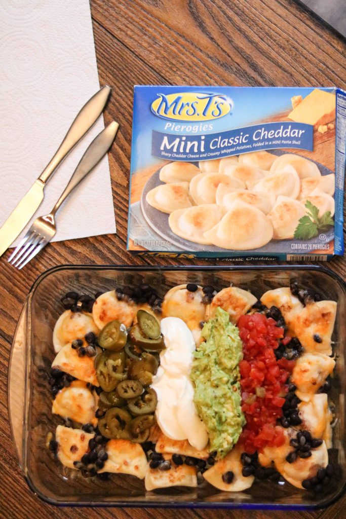 Philadelphia lifestyle blogger, Erica from Coming Up Roses, shares 5 Easy Pierogy Recipes using Mrs. T’s Pierogies.