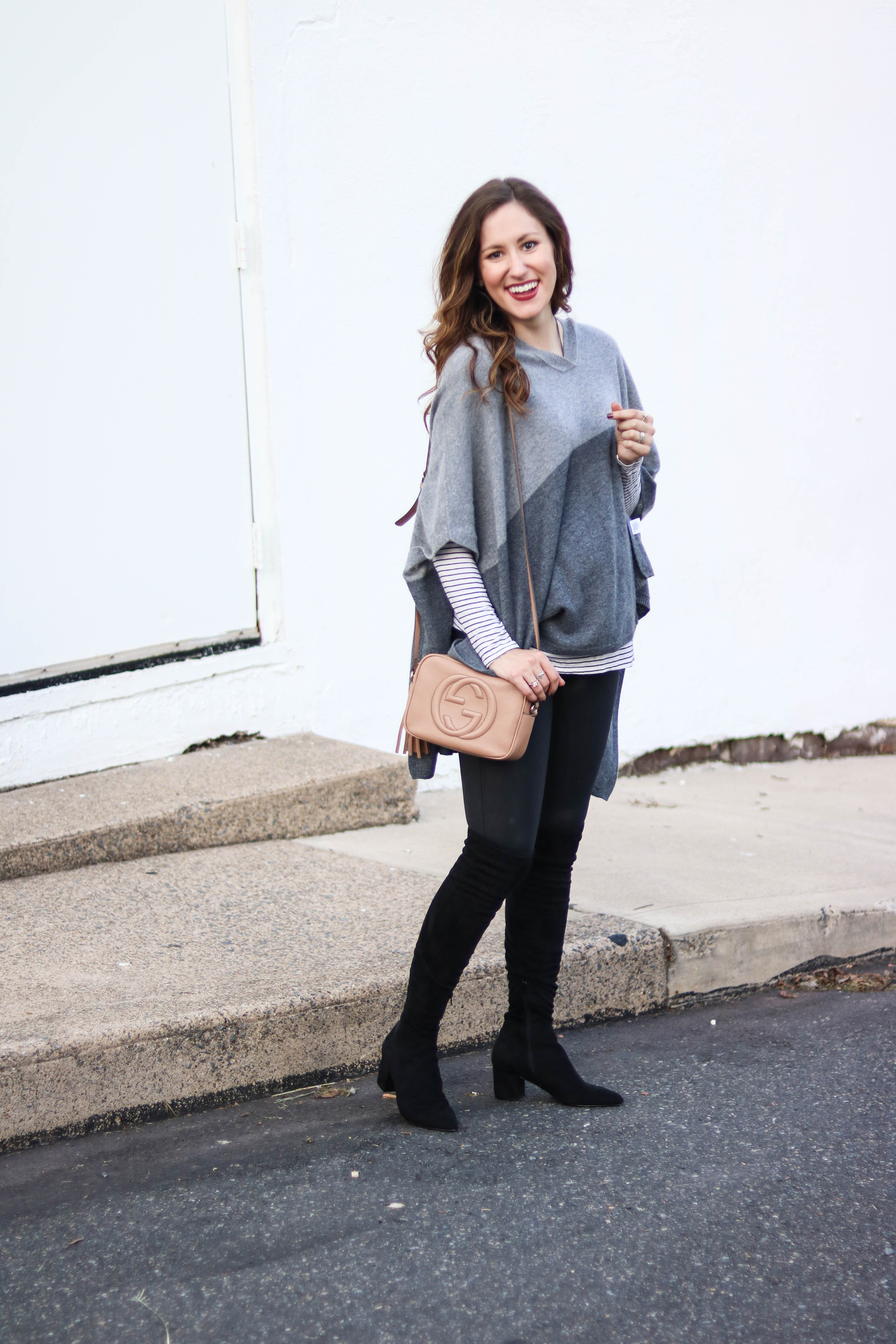 Leather Leggings Lookbook: 6 Ways to Style Leather Leggings, on Coming Up Roses