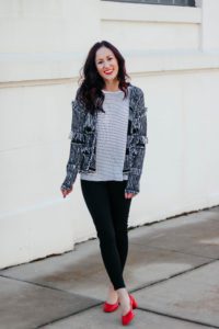 1 Thing, 3 Ways: LONG-SLEEVE STRIPED TEE