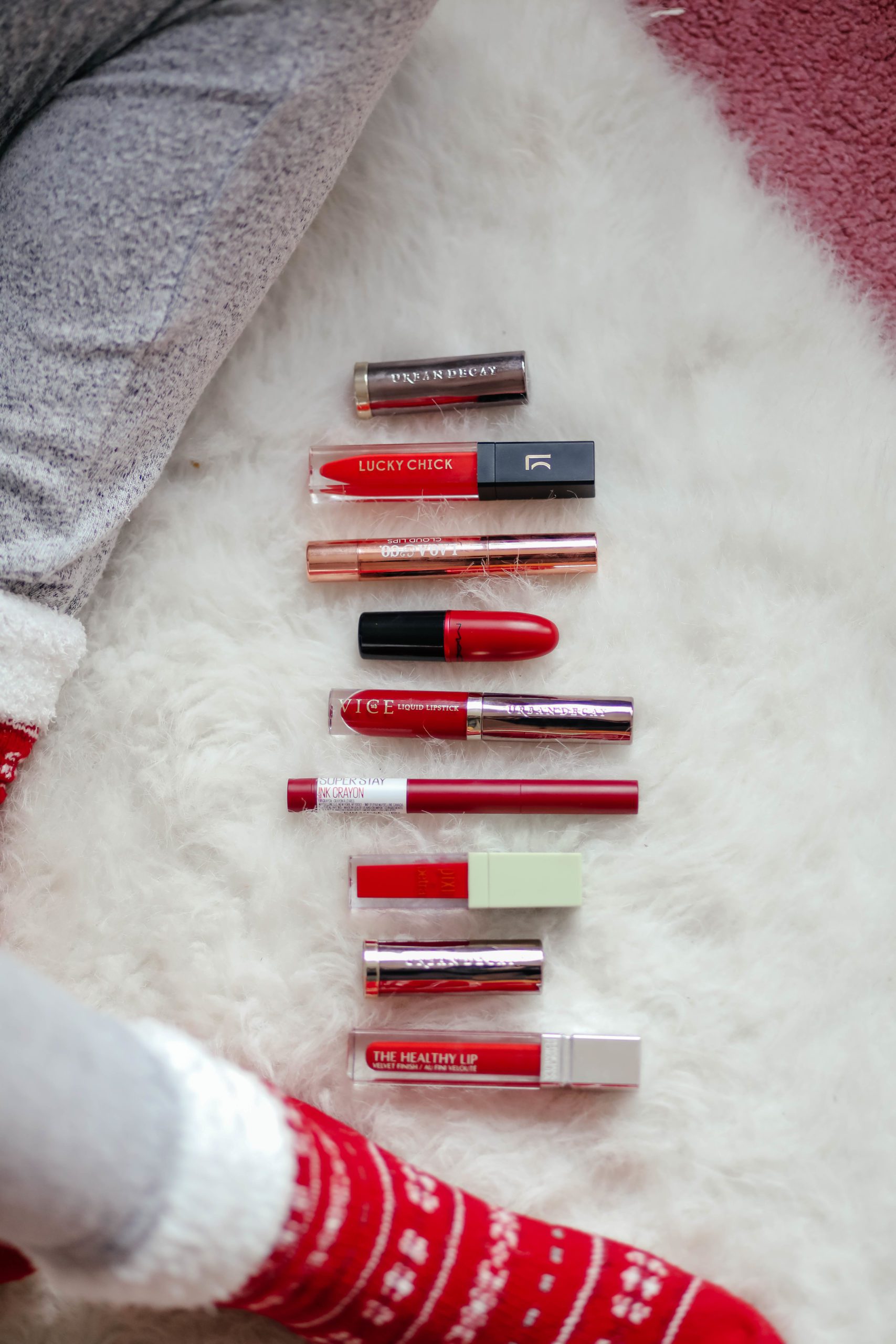 BEST RED LIPSTICKS - The best red lipsticks and liquid lipsticks for the holidays - on Coming Up Roses