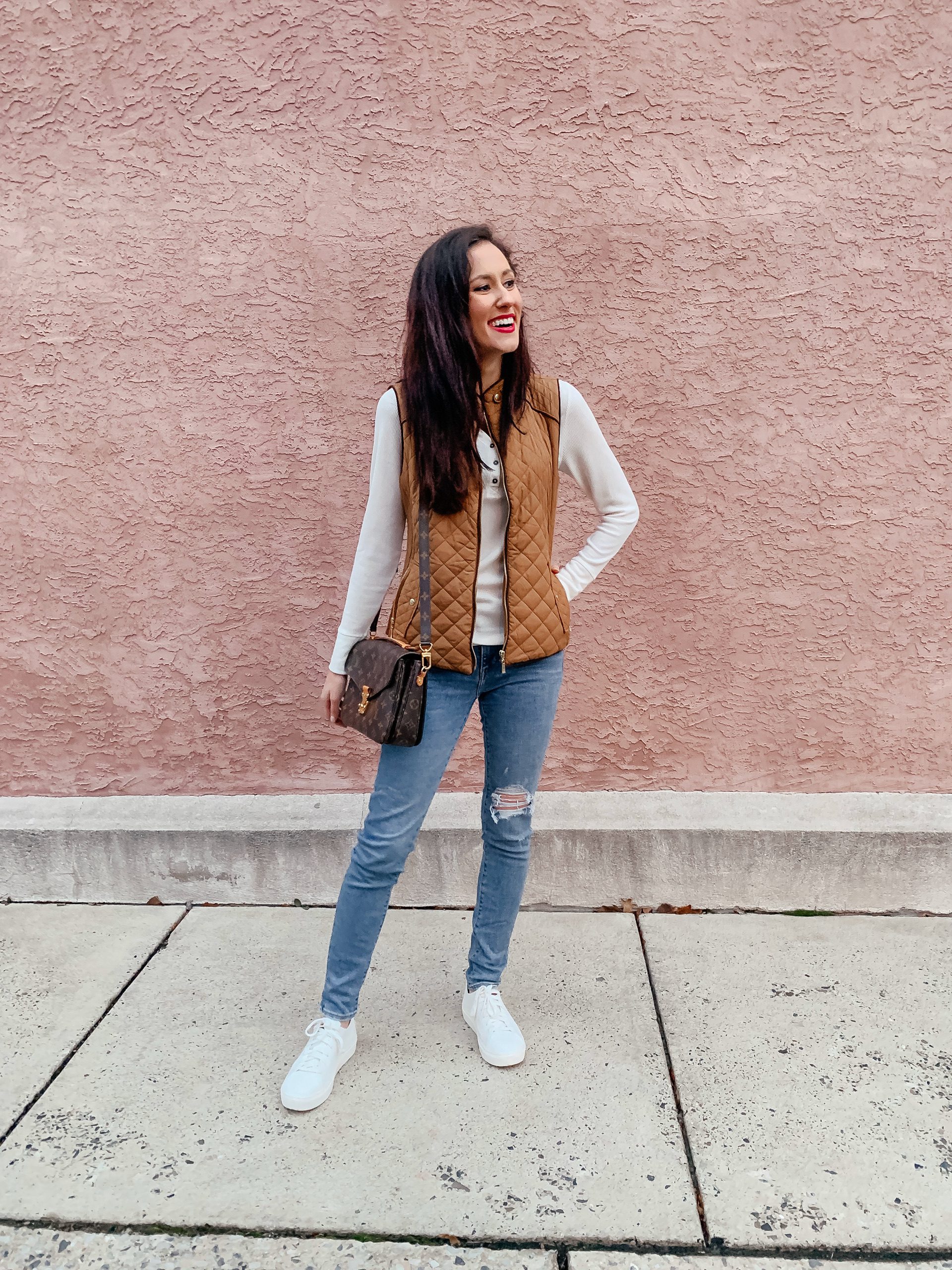 My BEST AMAZON FINDS of 2019 - on Coming Up Roses (featuring this quilted vest!)