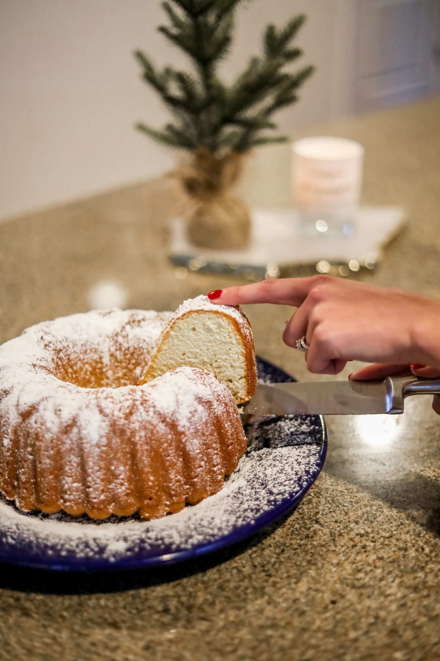 The BEST POUND CAKE RECIPE of all time - seriously! (On Coming Up Roses)