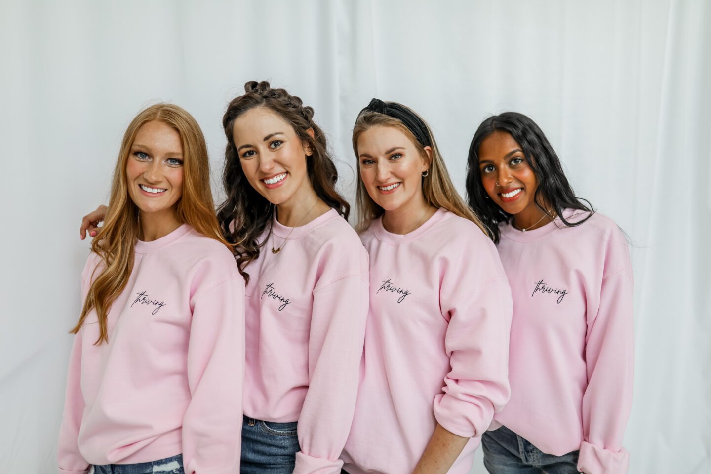 the THRIVING Sweatshirt - the Thriving Collection on Coming Up Roses