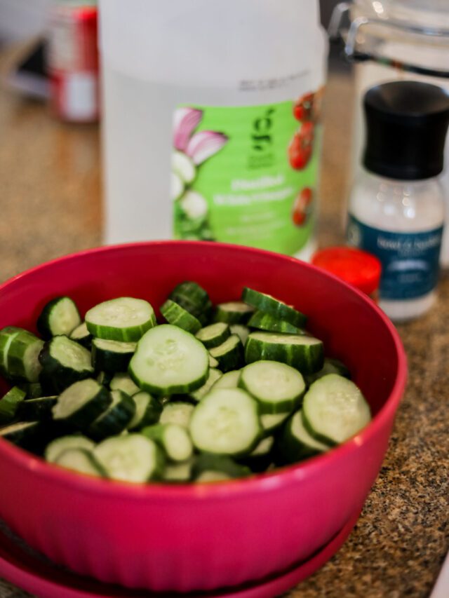 Spicy Freezer Pickles Recipe