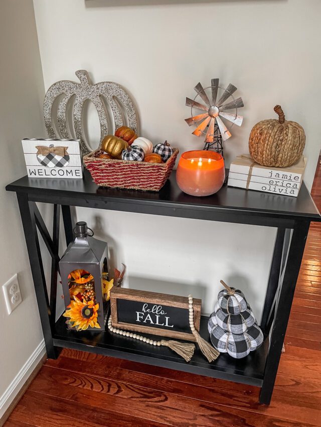 Affordable Buffalo Plaid Decor (+ Fall Decorating Tips!)