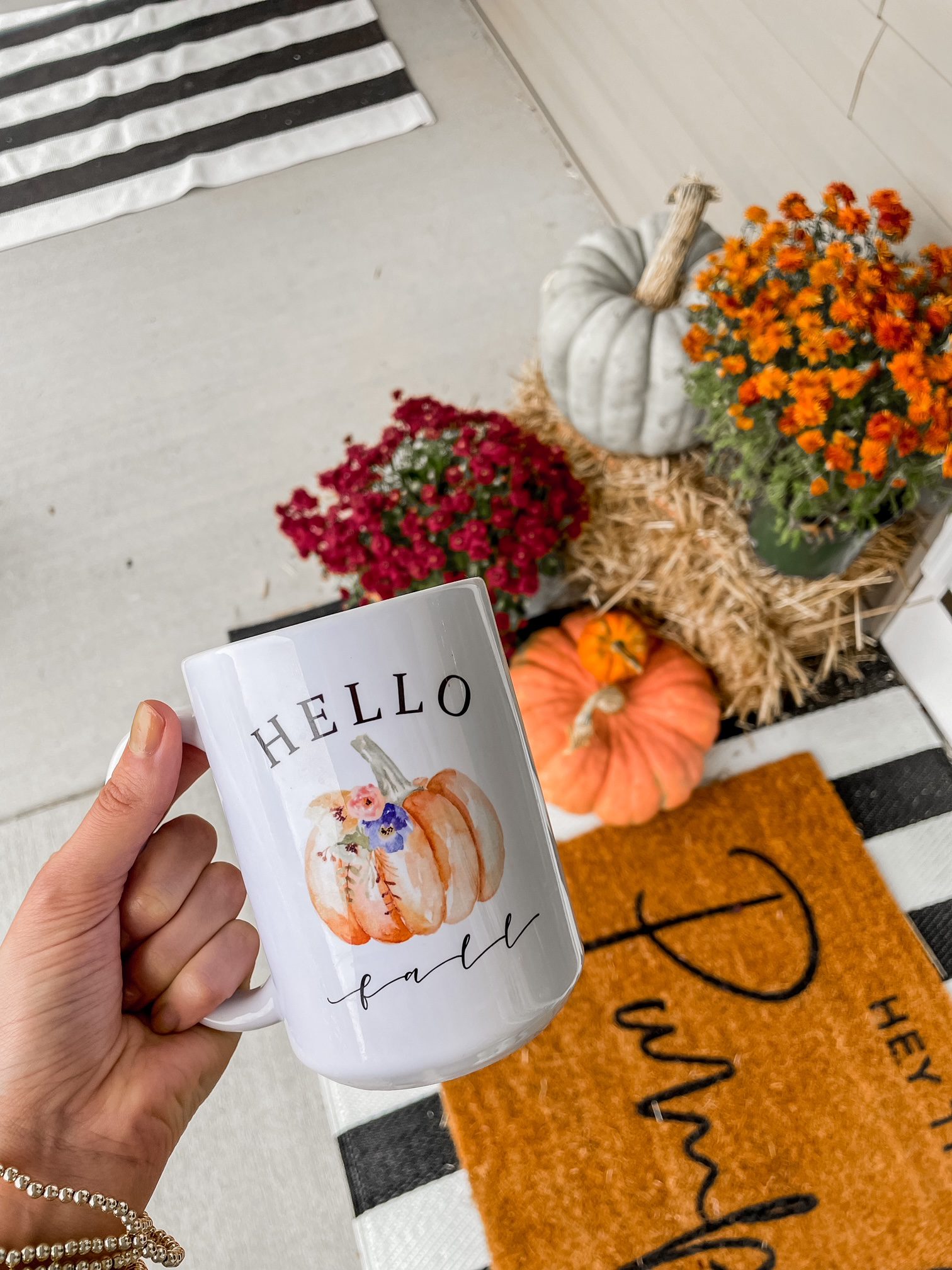 FALL COFFEE MUGS on Coming Up Roses