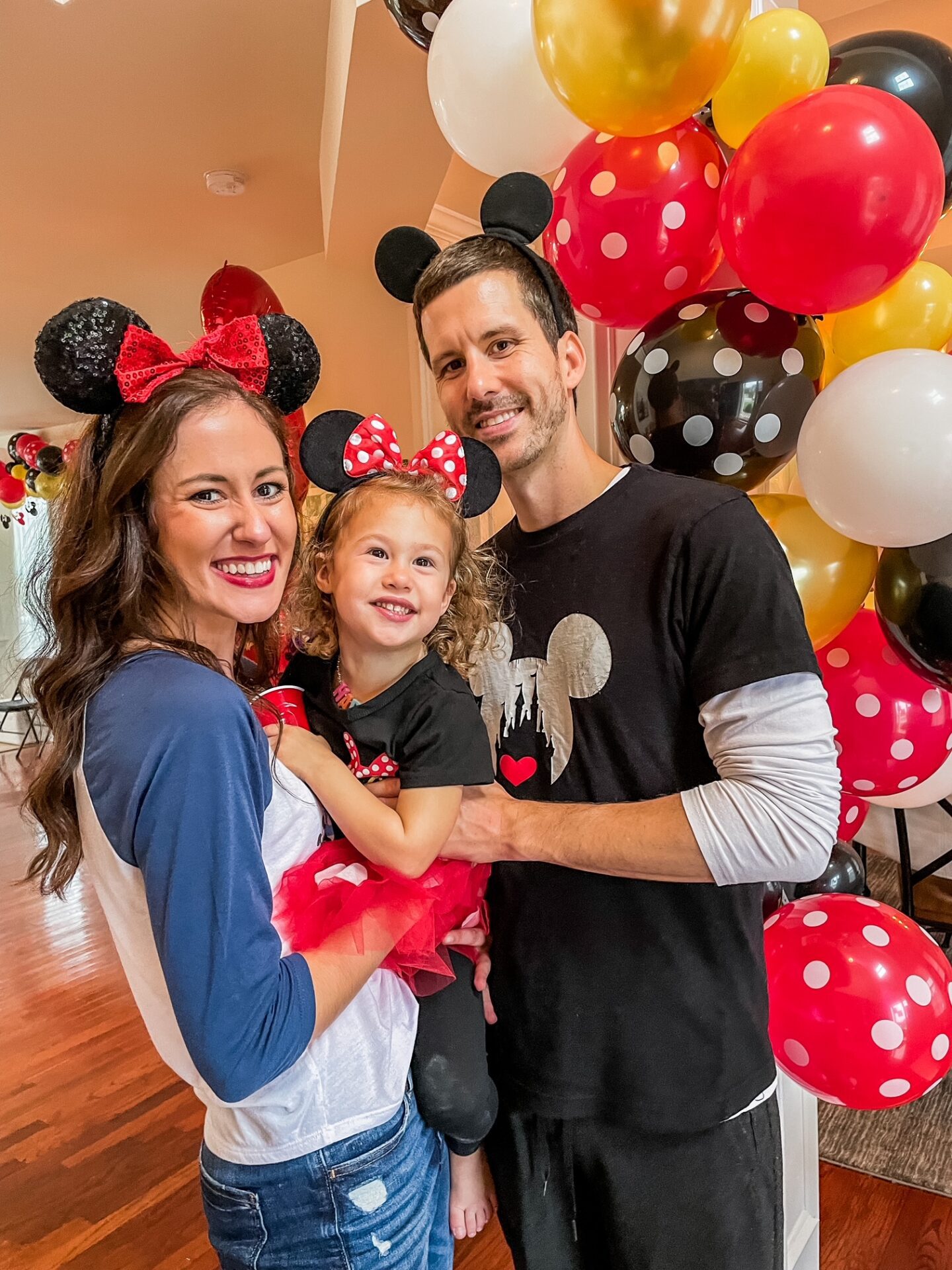 Our MINNIE-Me is Turning THREE - MICKEY MOUSE BIRTHDAY PARTY theme on Coming Up Roses