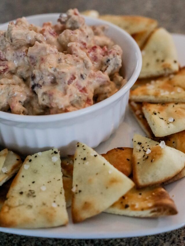 Sausage Cream Cheese Dip (only 3 ingredients!)