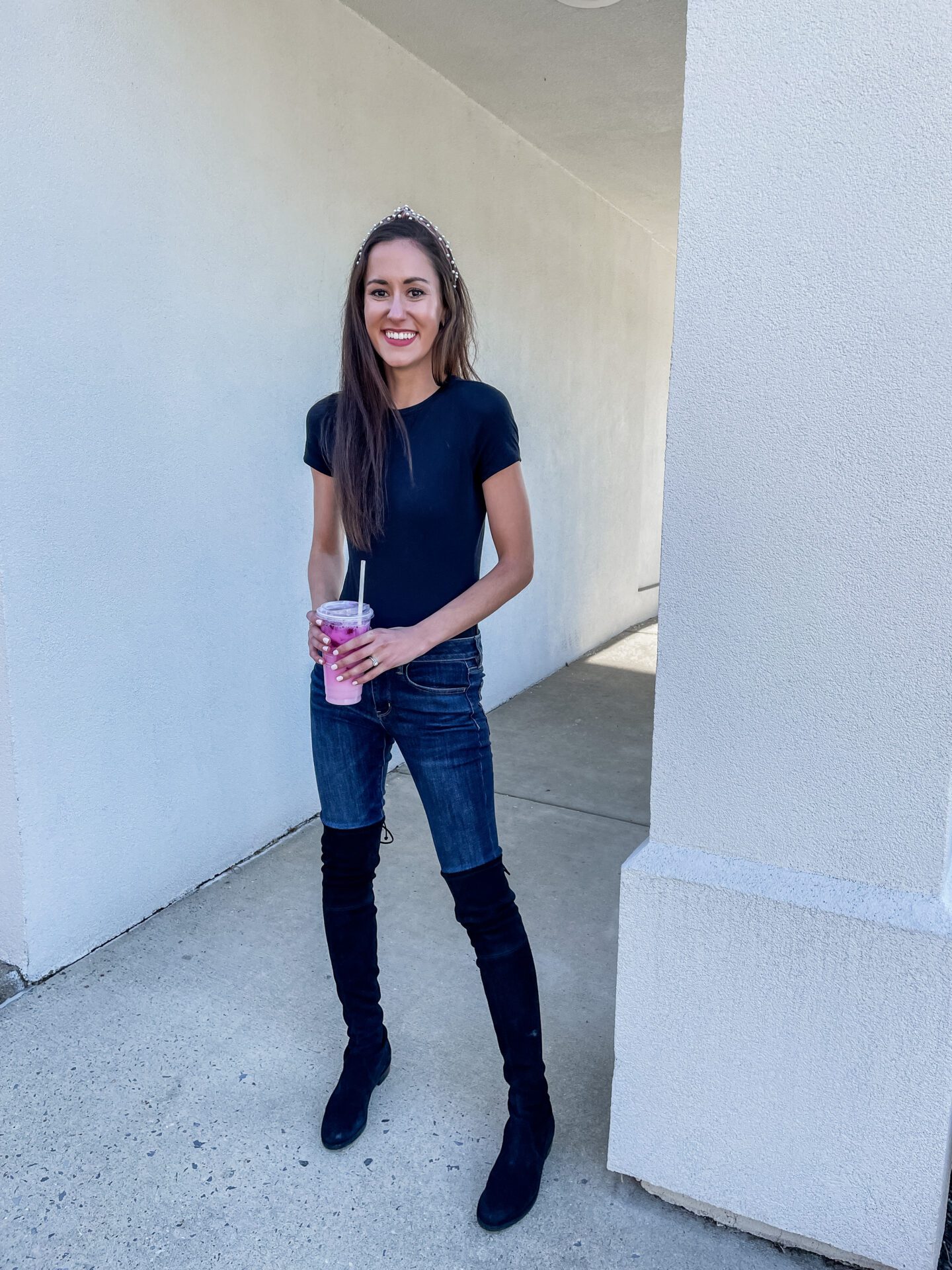 How to style STUART WEITZMAN LOWLAND BOOTS - Boot review on Coming Up Roses