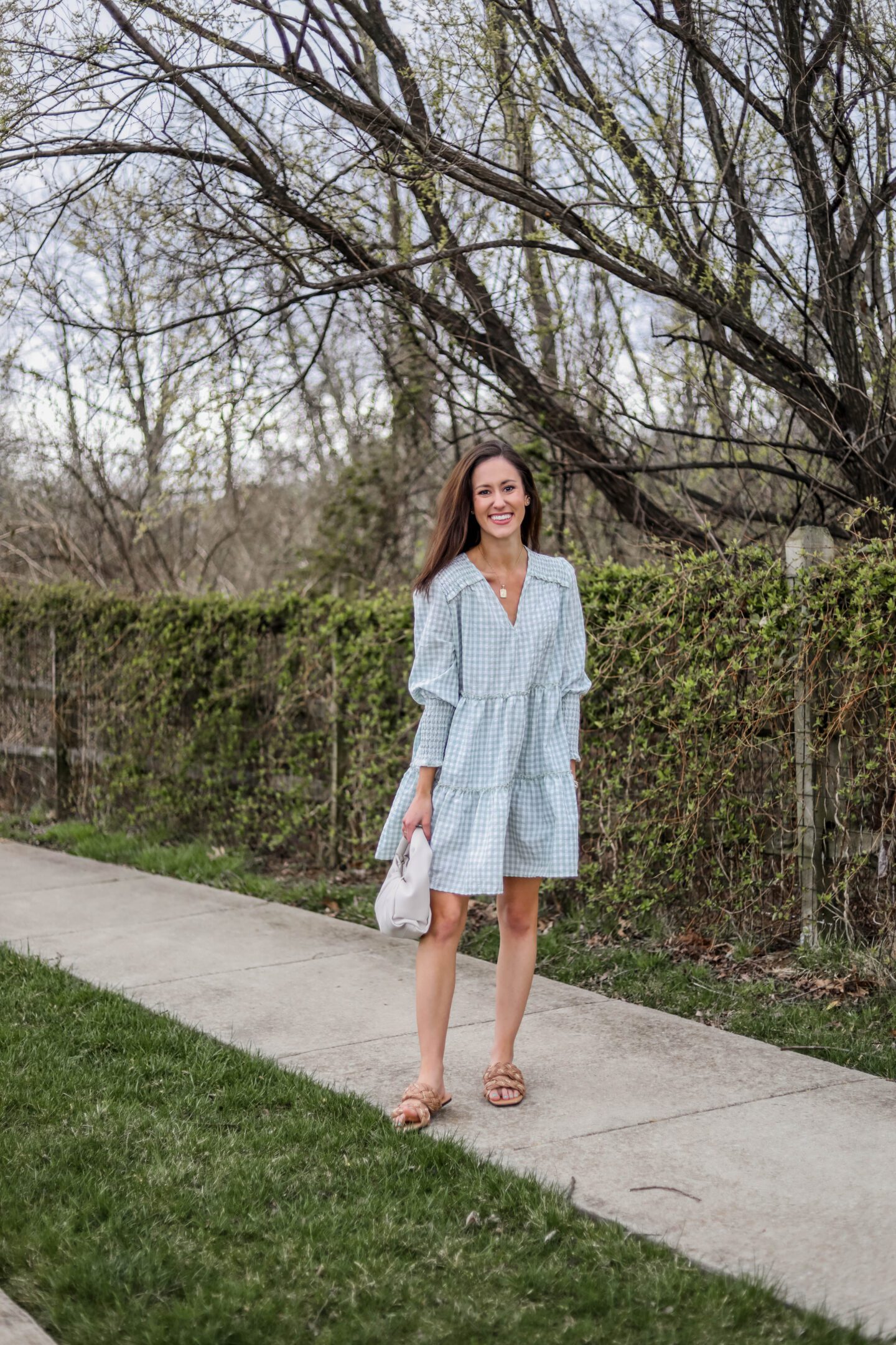Smocked Gingham Dress - 15 AMAZON SPRING DRESSES (all under $40!) - on Coming Up Roses