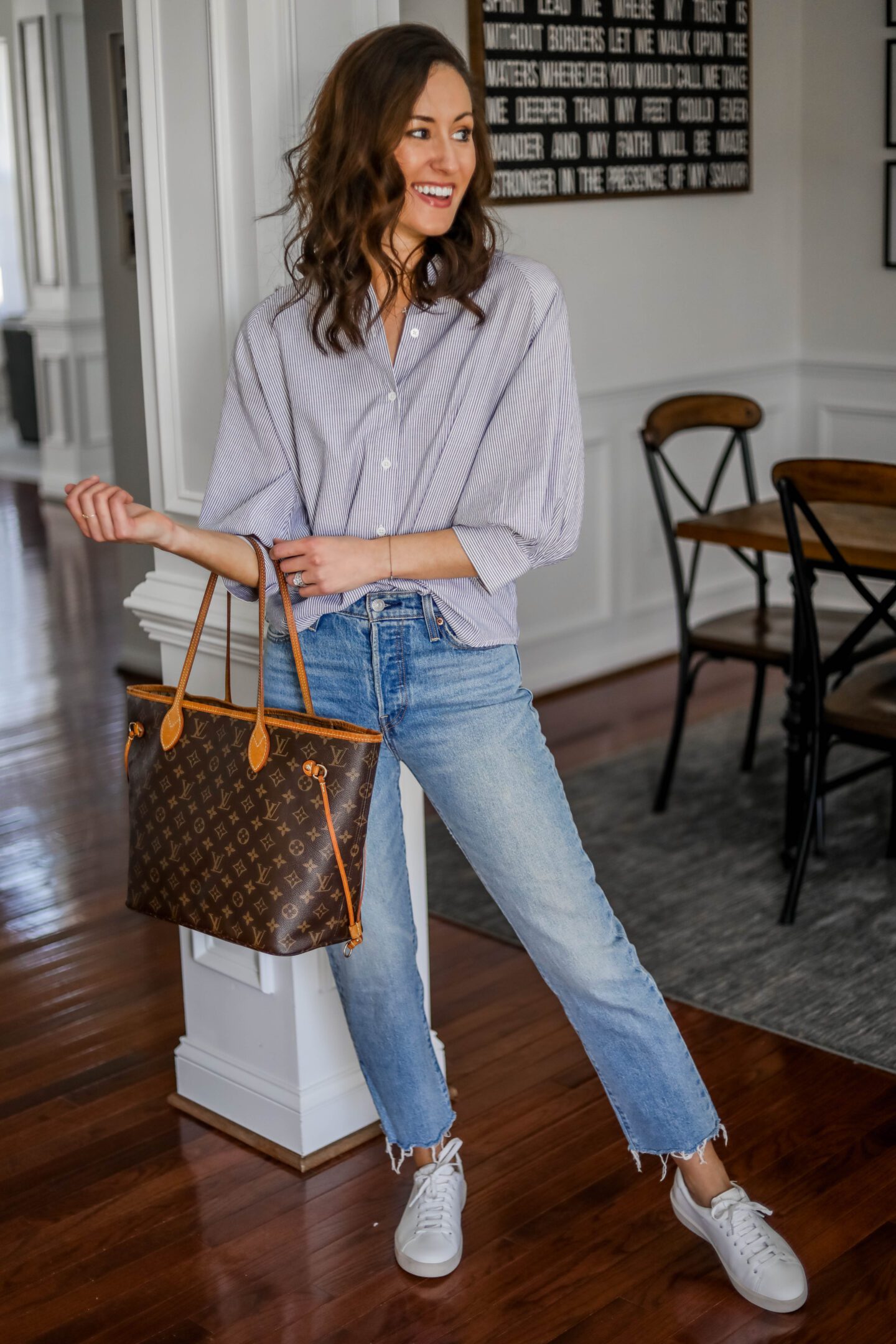 BEST LOUIS VUITTON BAGS FOR MOMS - My 3 personal favorites - LOUIS VUITTON NEVERFULL MM
