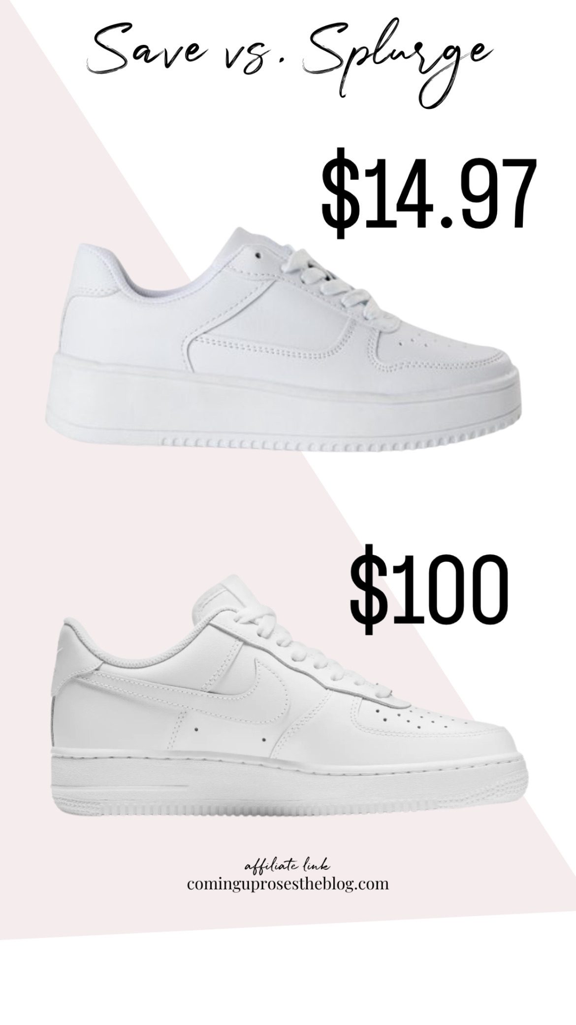 COOL SH*T I LOVELOVELOVE - Monthly Favorites, June 2022 on Coming Up Roses - WALMART NIKE AIR ONE DUPES