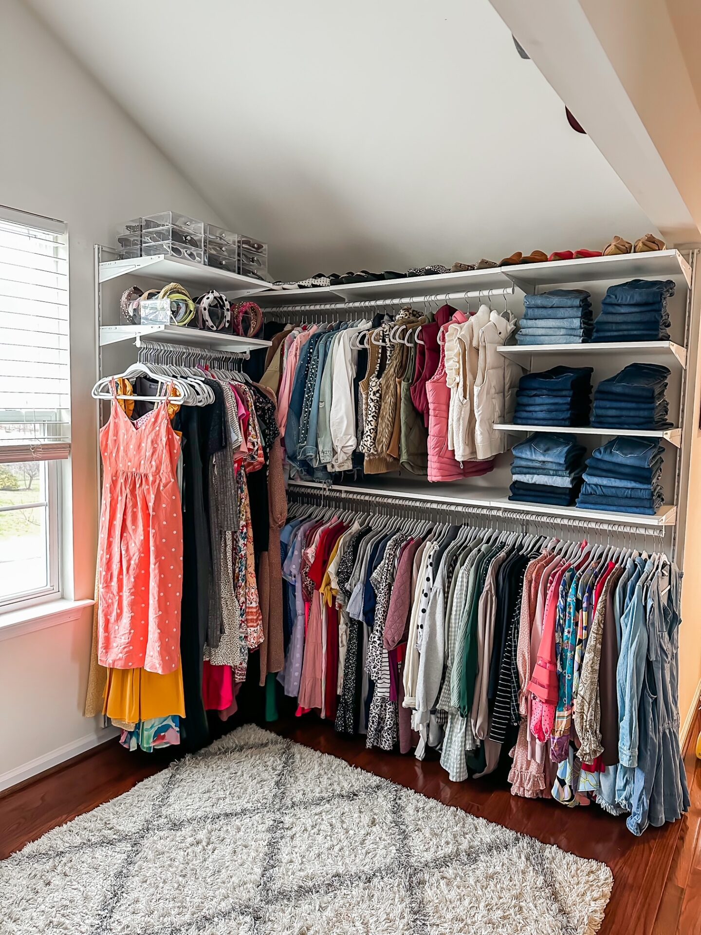 MASTER CLOSET MAKEOVER - An incredible before-and-after closet transformation and master closet organization project with luxury Philadelphia professional organizers, The Organized Home Co.