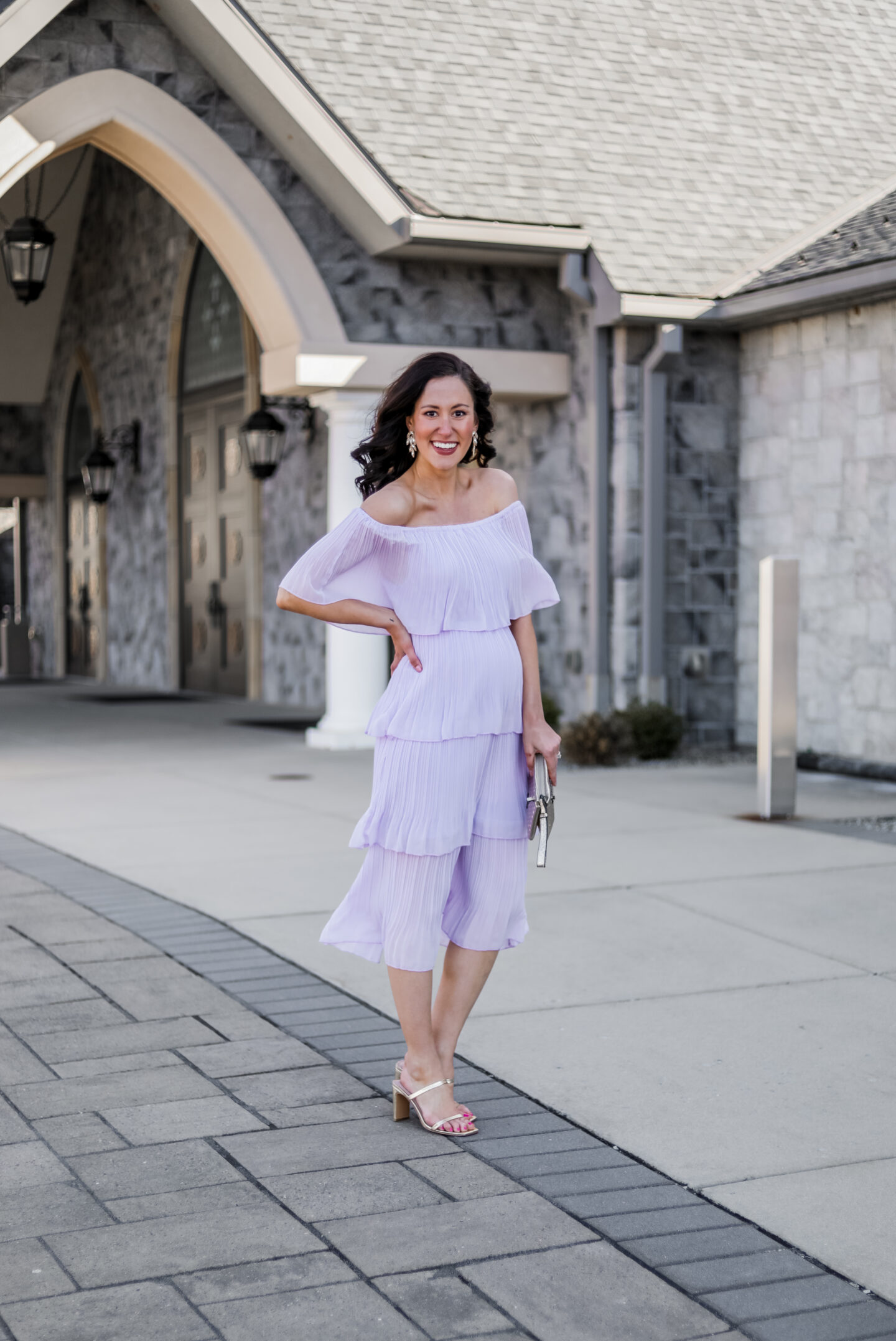 Lavender dress for a wedding guest - SPRING WEDDING GUEST DRESSES under $50 on Coming Up Roses - Amazon wedding guest dress under $50