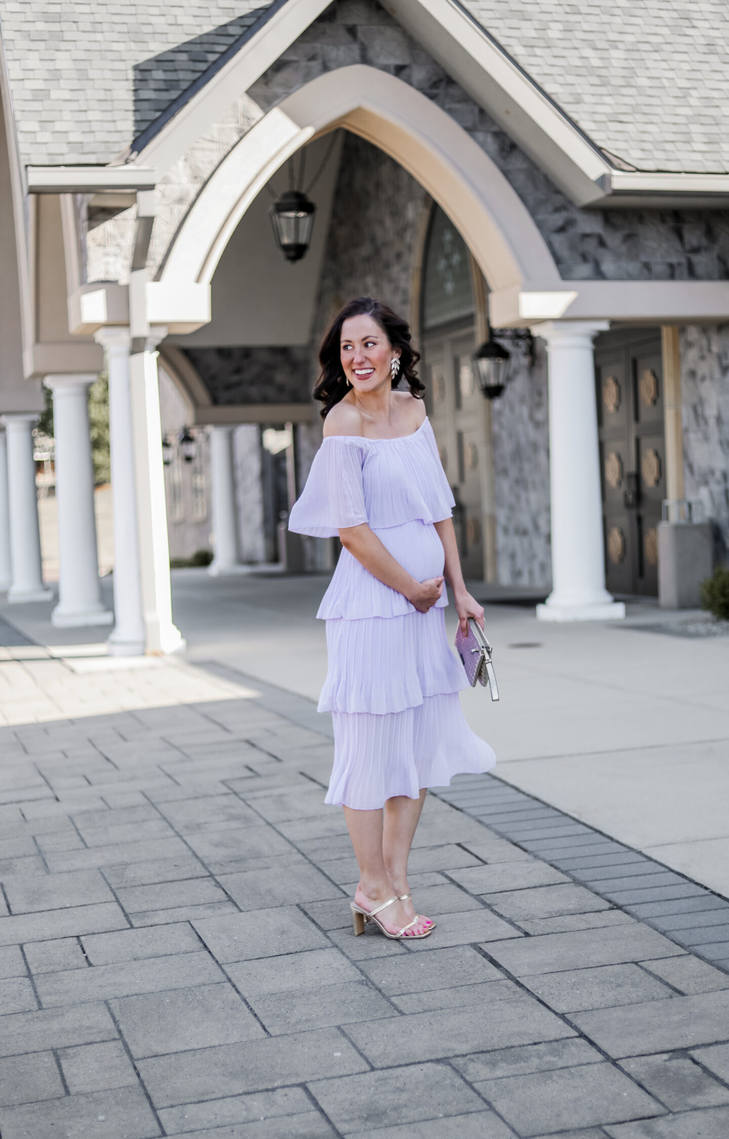Lavender dress for a wedding guest - SPRING WEDDING GUEST DRESSES under $50 on Coming Up Roses - Amazon wedding guest dress under $50