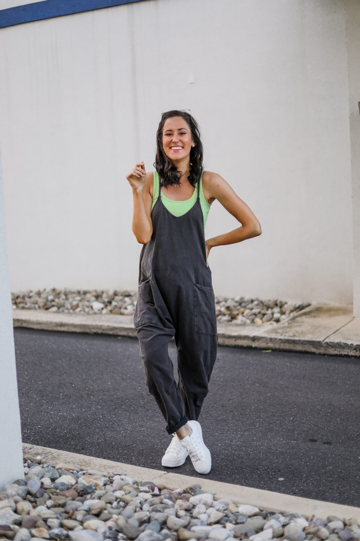 FREE PEOPLE HOT SHOT ONESIE - and an affordable Amazon alternative dupe!