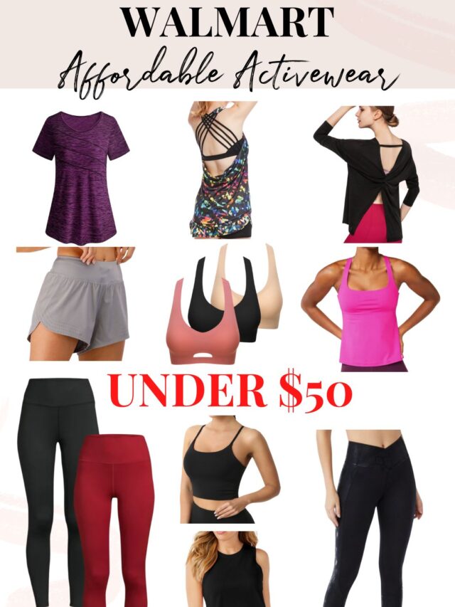 WALMART – Affordable Activewear
