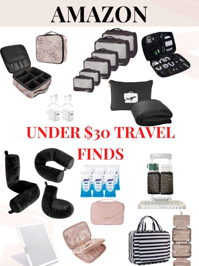 AMAZON TRAVEL FINDS – UNDER $30