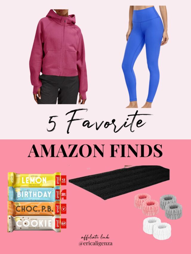 5 Favorite AMAZON Finds