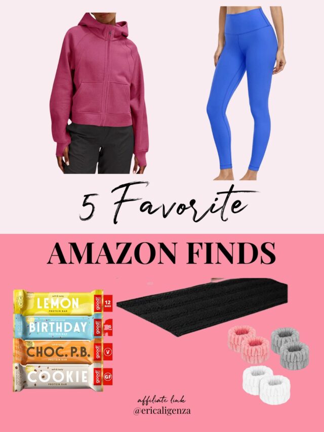 5 Favorite AMAZON Finds