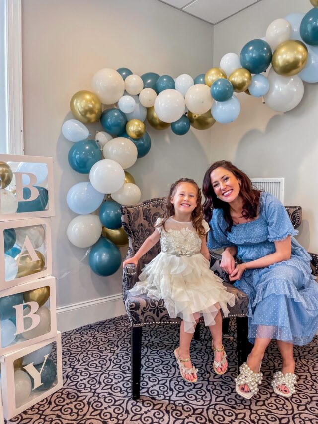 BABY SPRINKLE + BIG SIS SHOWER!