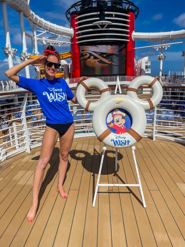 OUR INAUGURAL SAIL ON THE DISNEY WISH!