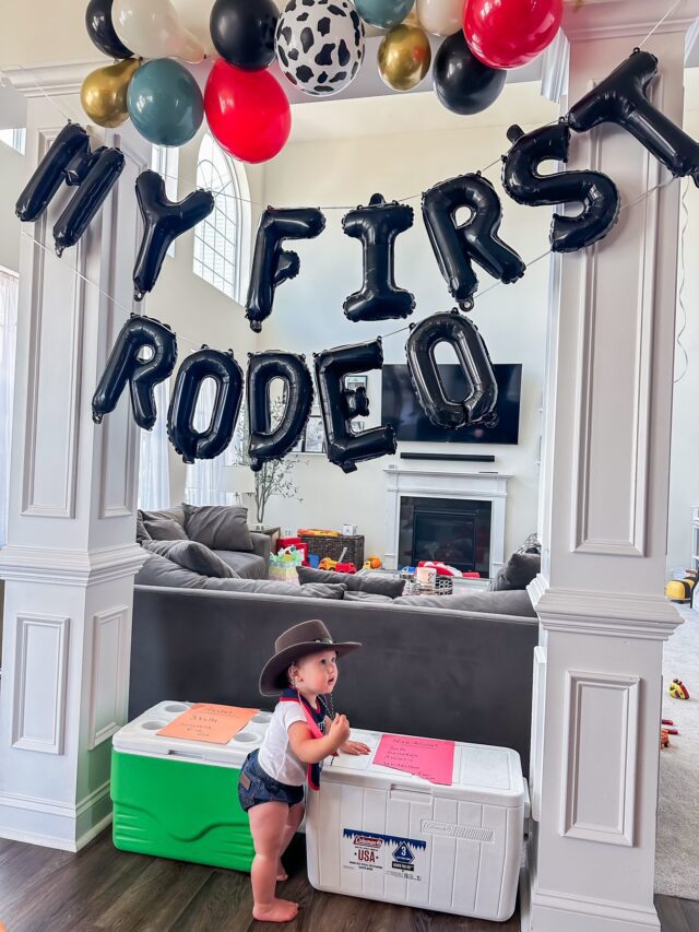 First Rodeo Birthday Party